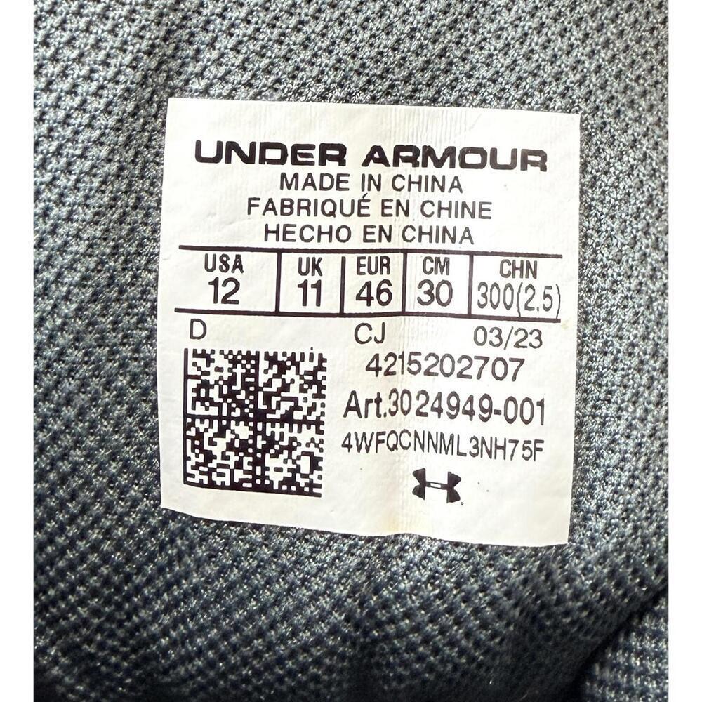 Under Armour Stellar Side Zip Tactical Boots Men's 12 black​​ - Picture 6 of 6